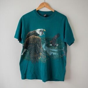 Vintage 1990's Alaskan Bald Eagle Tee